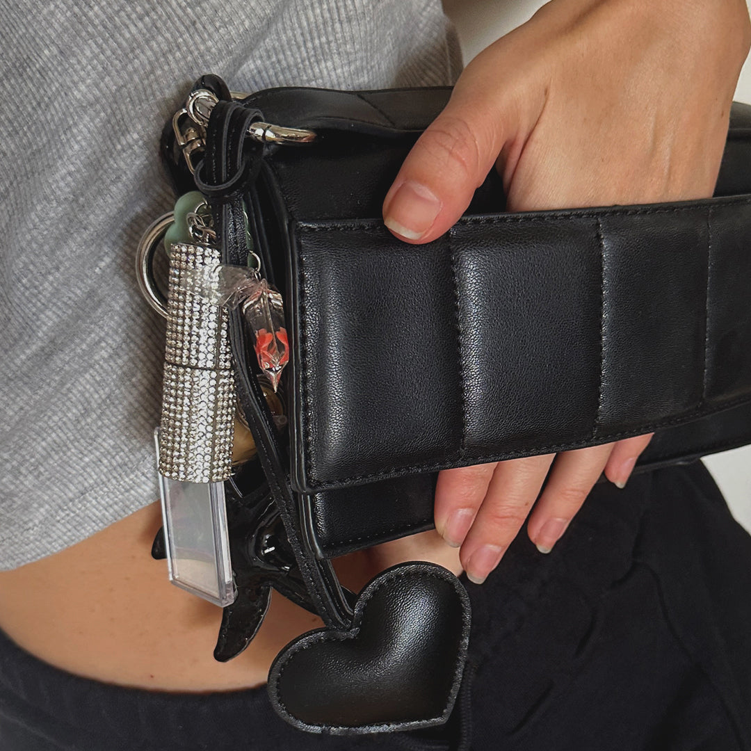 Curated Silver Keychain